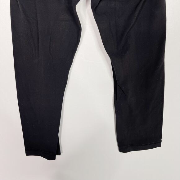 Lululemon Womens 2 Black Align Crop Leggings 19" Inseam Nulu Soft Sweat Wicking - Picture 6 of 10